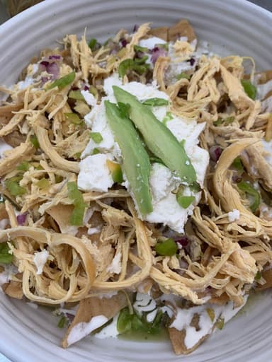 Chilaquiles de Pollo