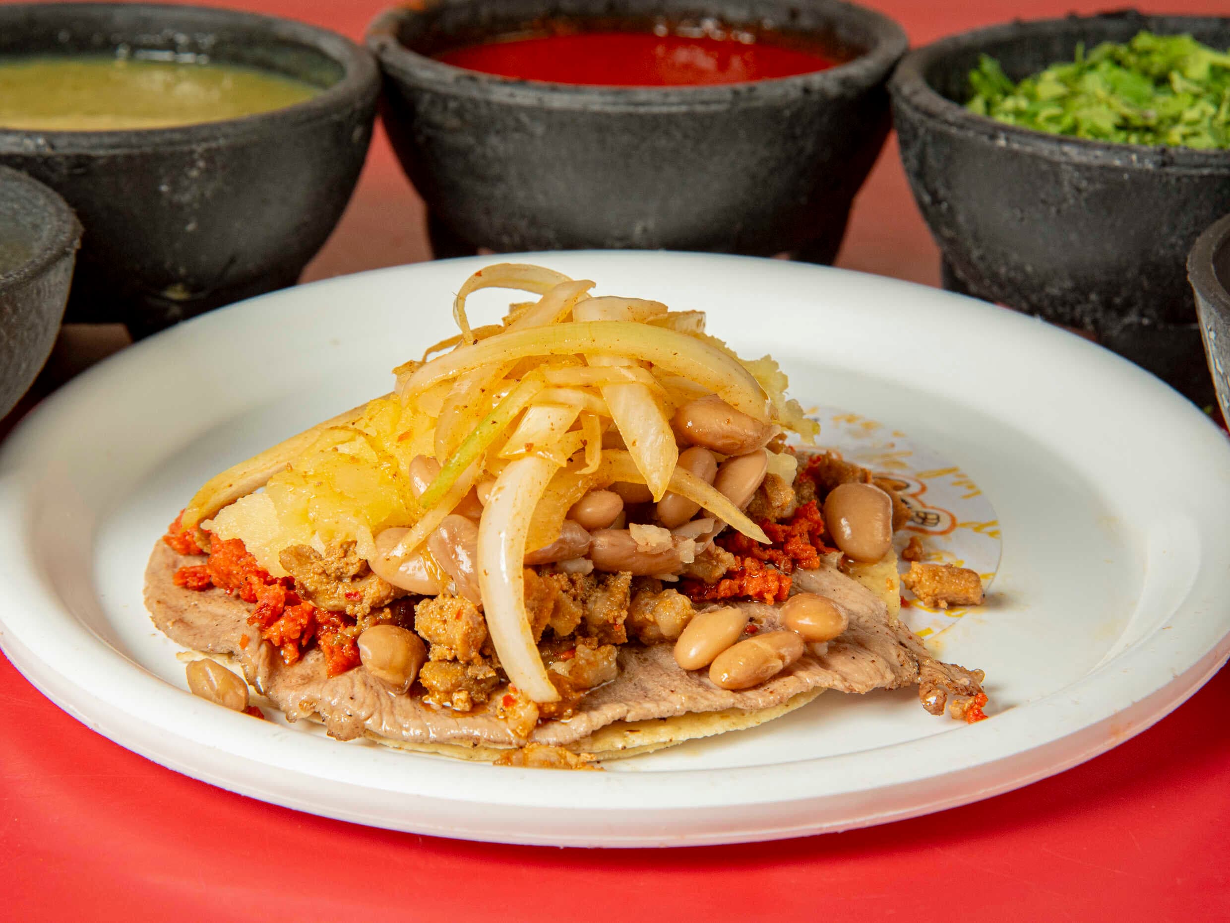 Combo 5 Tacos Mamalones + Bebida