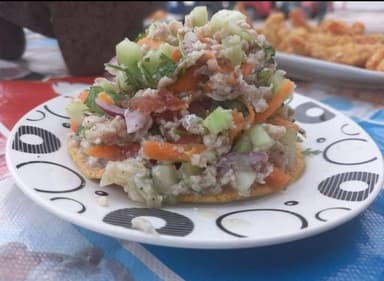 Tostada de Pescado en Trozo