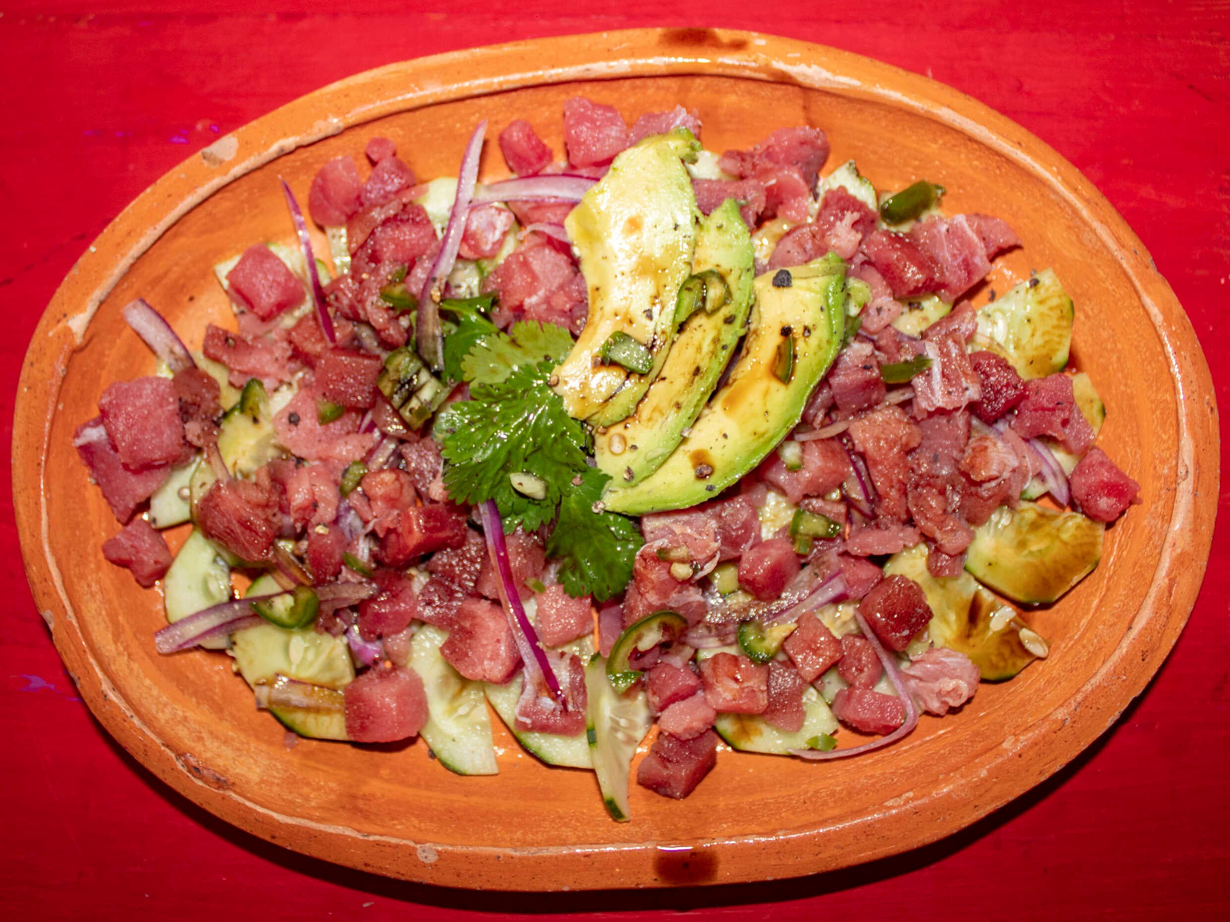 Ceviche Medallón atún