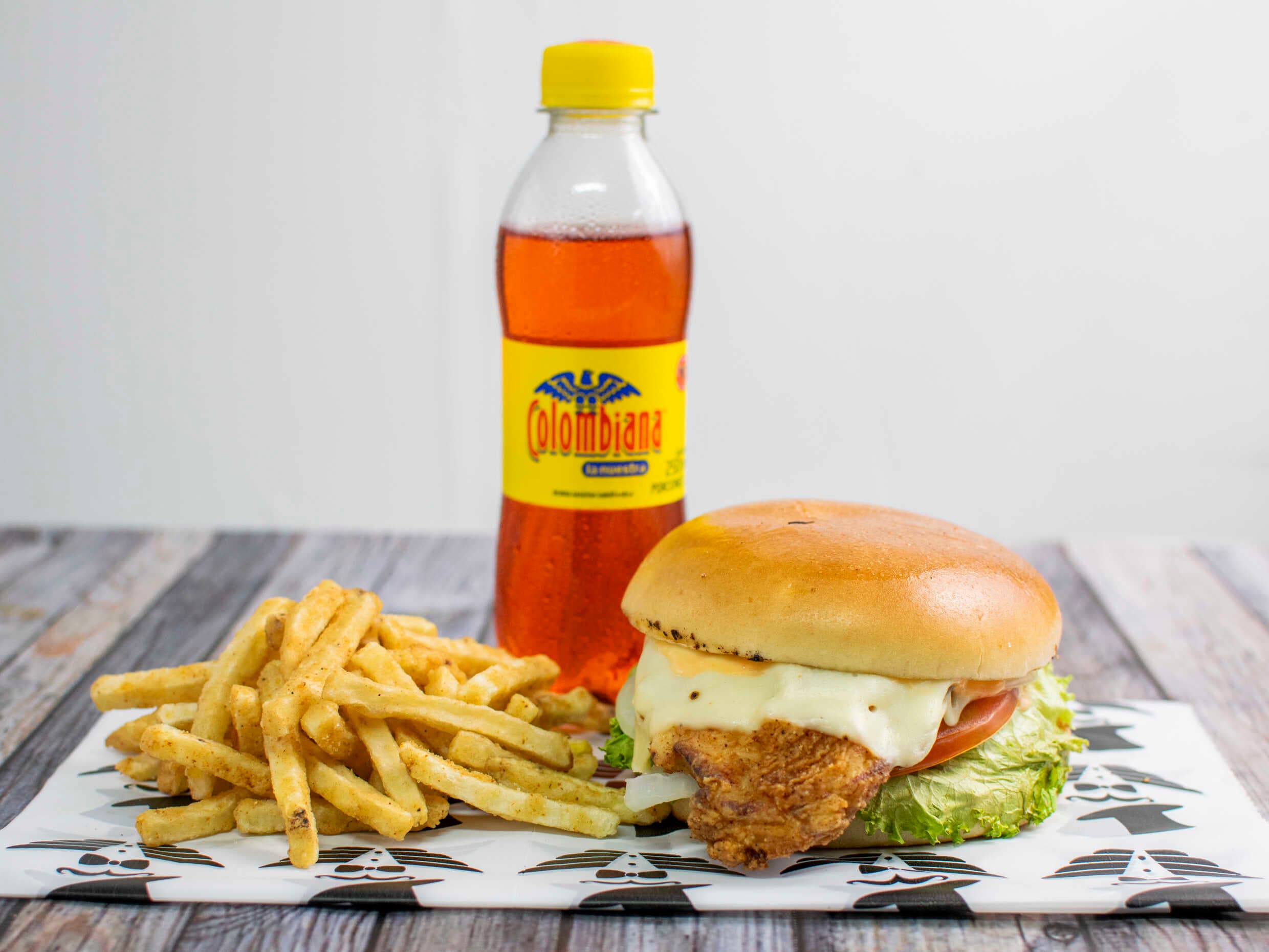 Combo Hamburguesa Pollo Picante