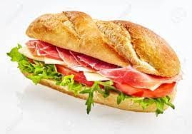 Baguette con Jamón Serrano