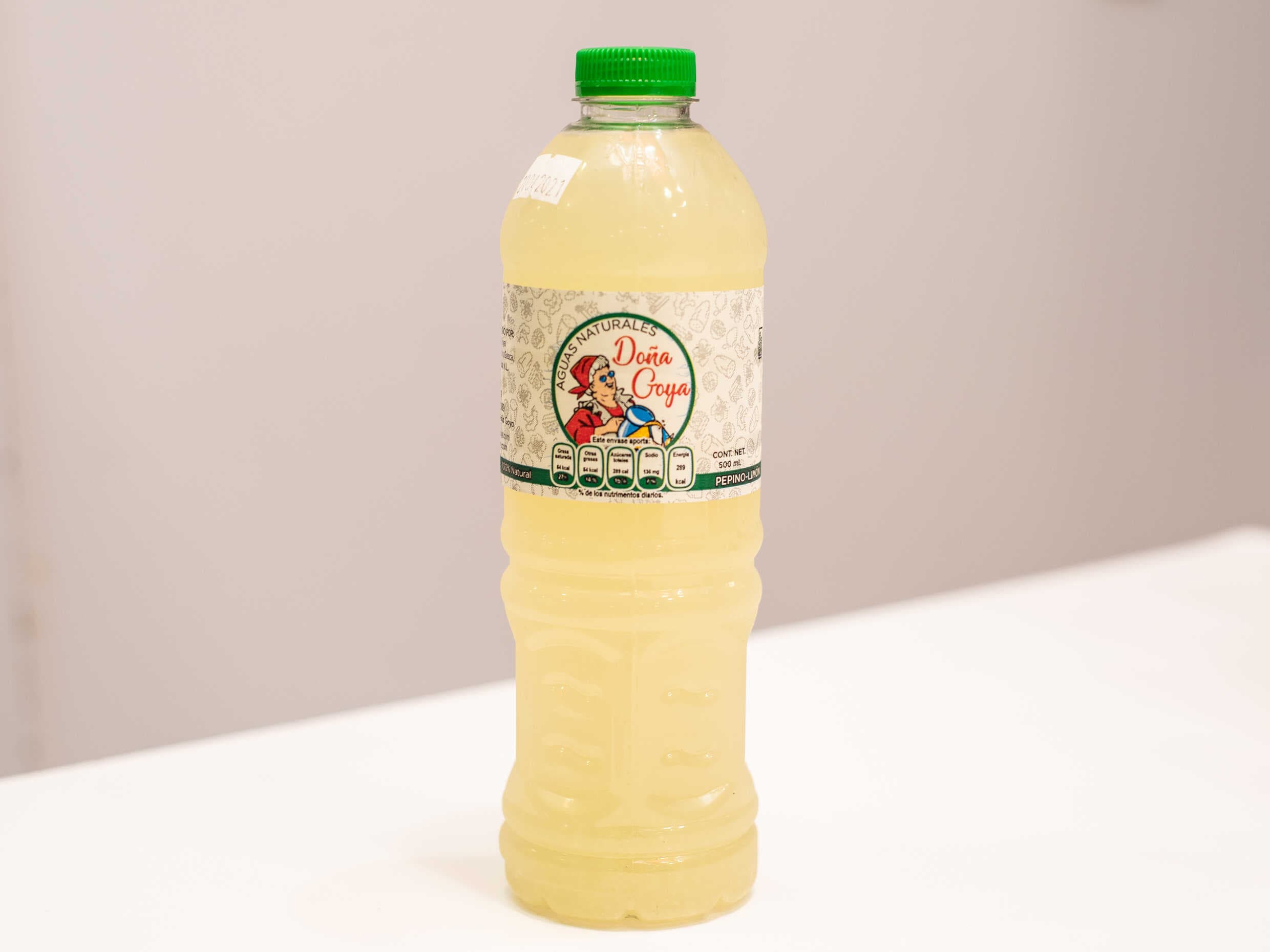 Agua de Pepino-Limón