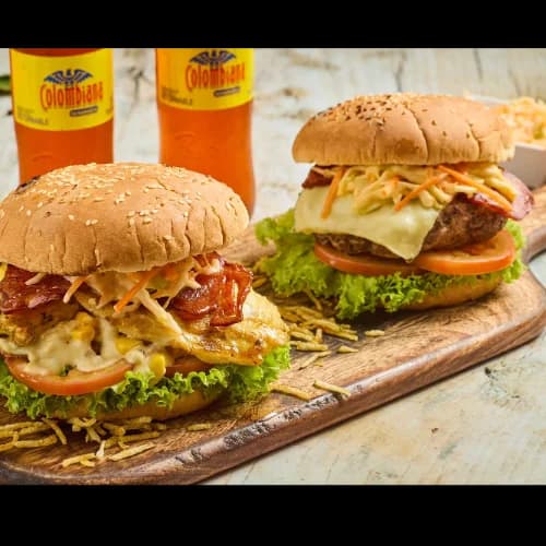 Promoción 2 Hamburguesas Mixtas