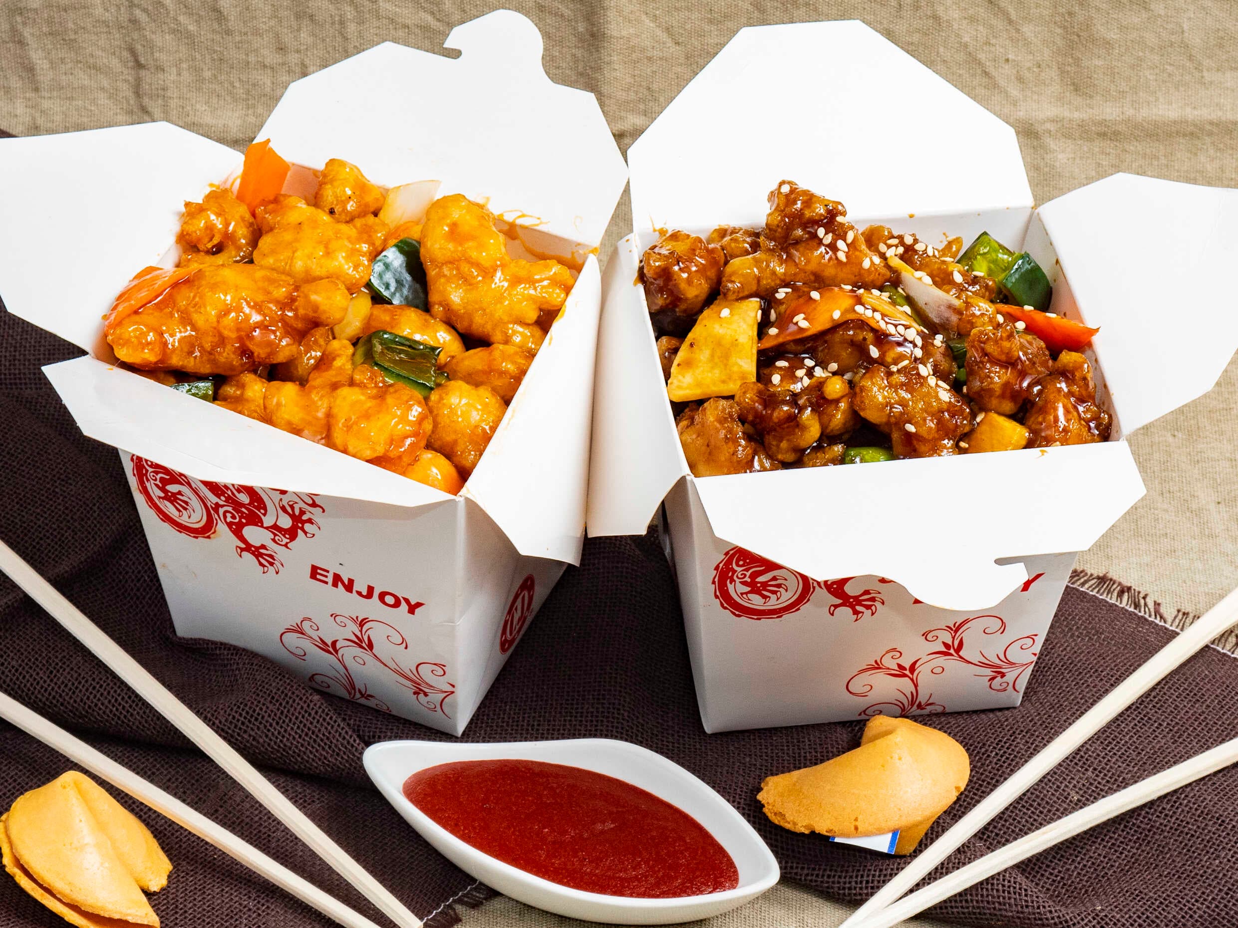 China Box 2 Pollo Agridulce