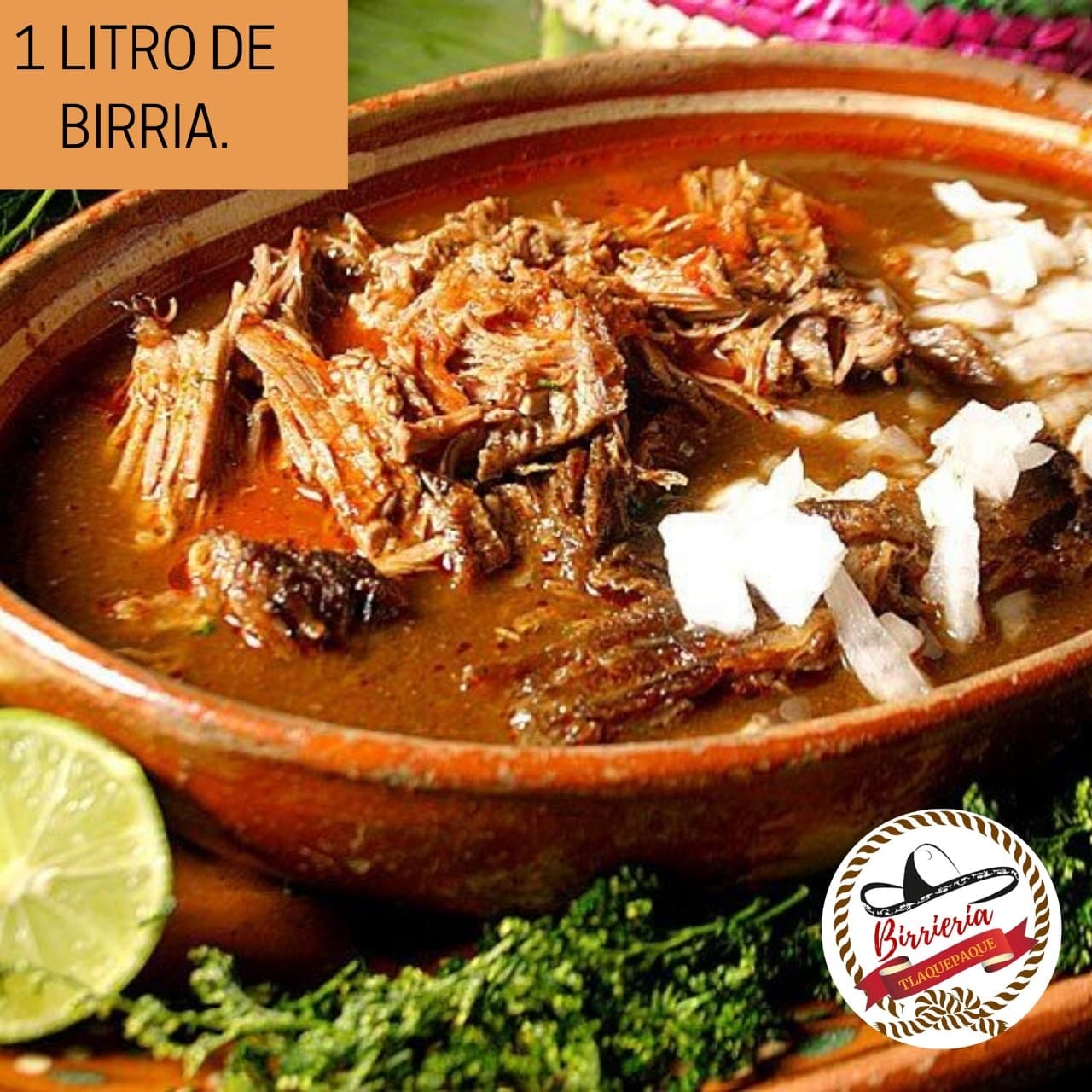 Litro Birria Estilo Jalisco