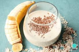 Licuado de Platano con Avena 1L