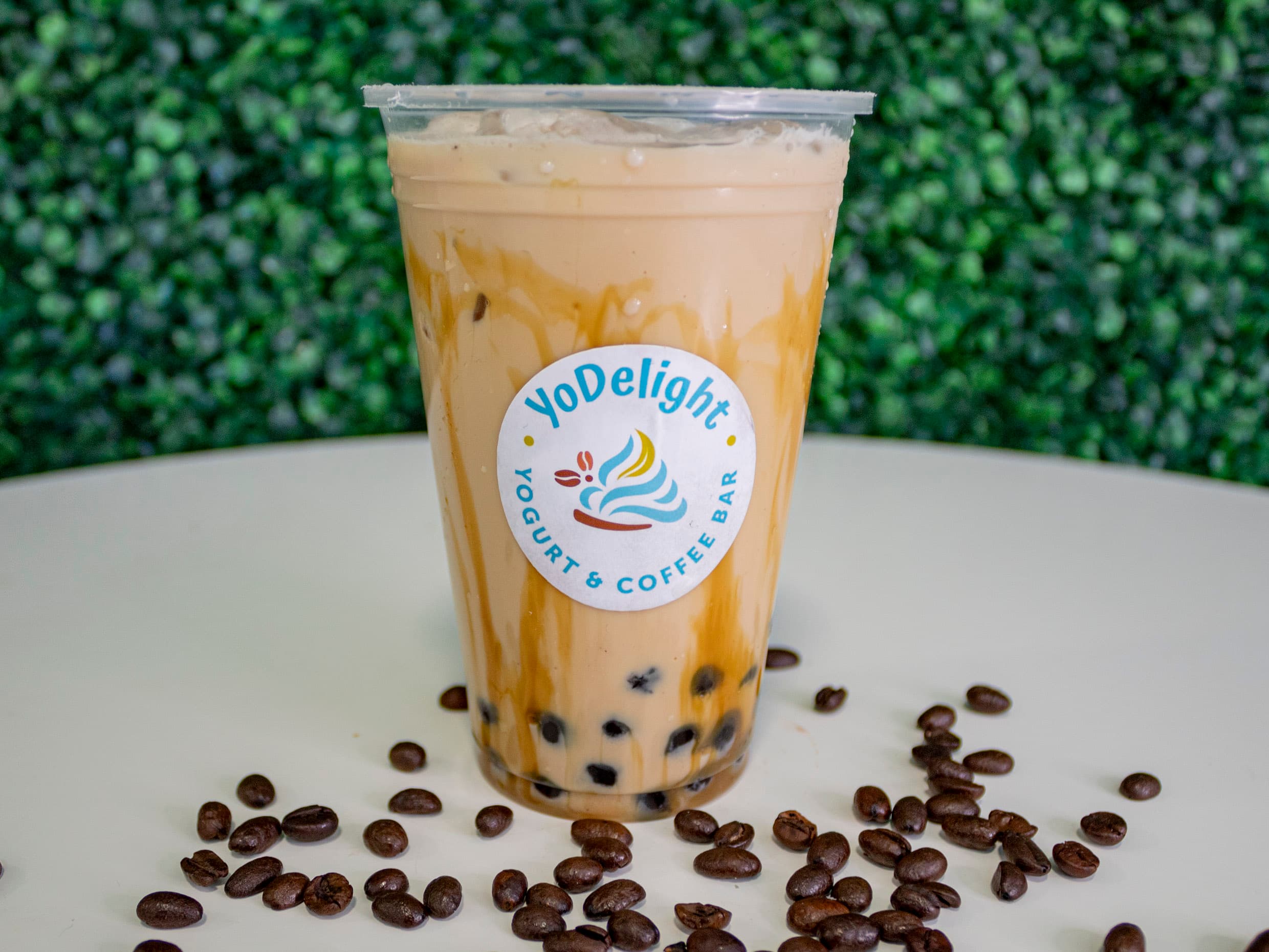Caramel macchiato boba (en las rocas)