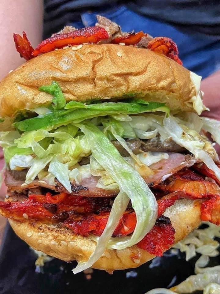 Hamburguesa Hawaiana