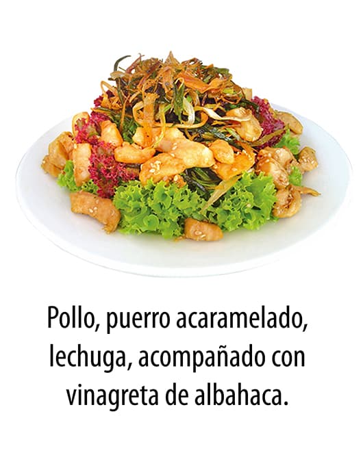 Ensalada de pollo