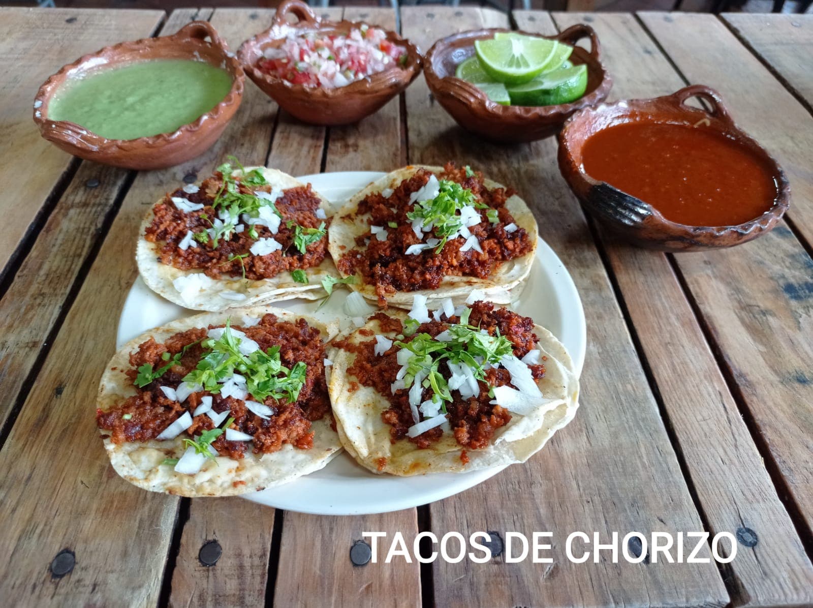 Combo Tacos de Chorizo