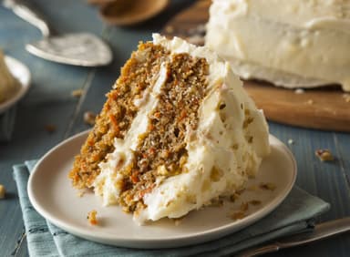 Pastel de Zanahoria (Rebanada)