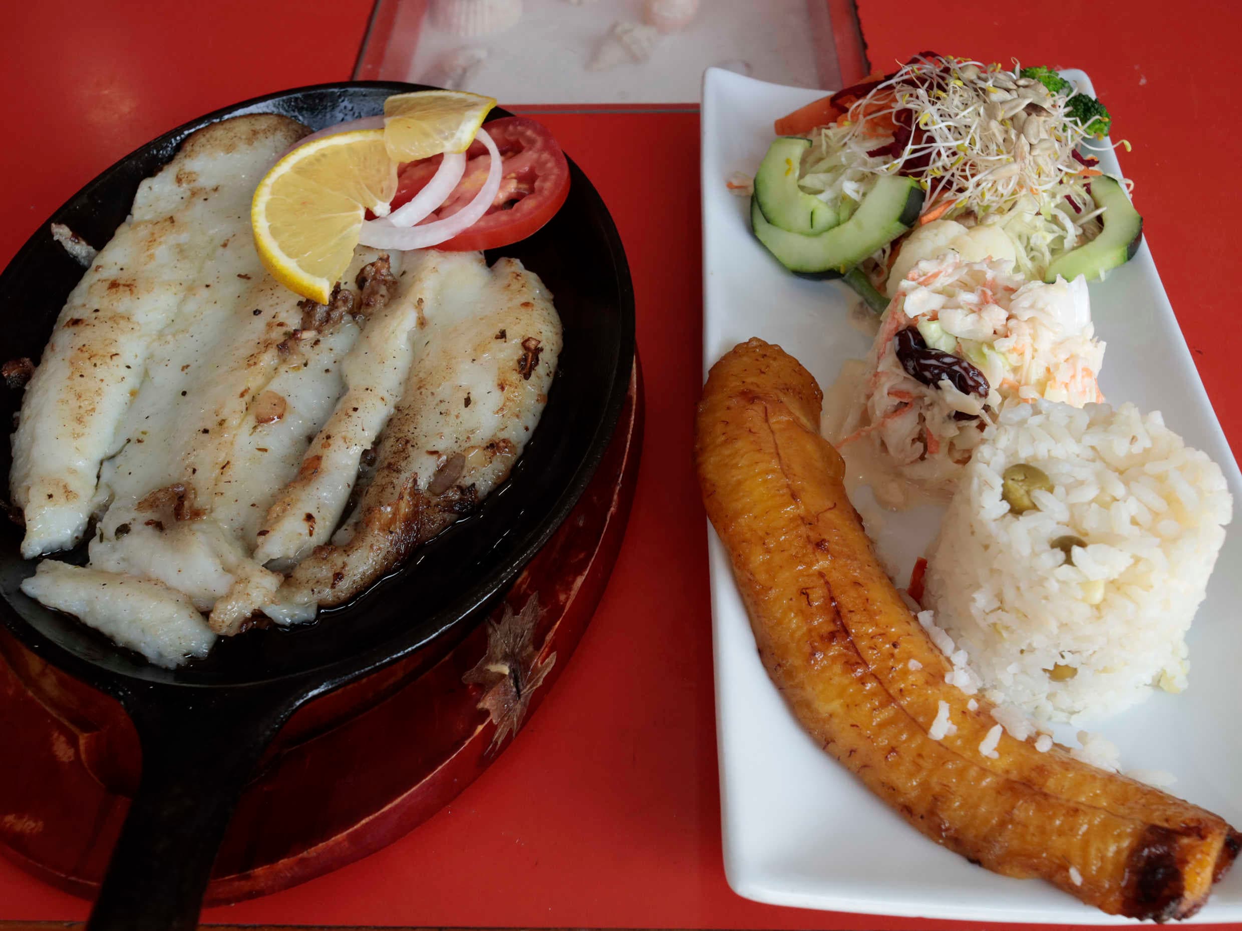Filete de Pescado a la plancha
