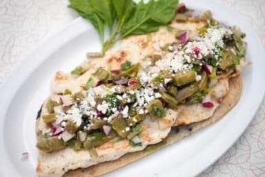 Huarache de pechuga