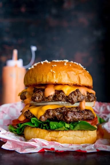 COMBO. Doble Hawaiana+papas.