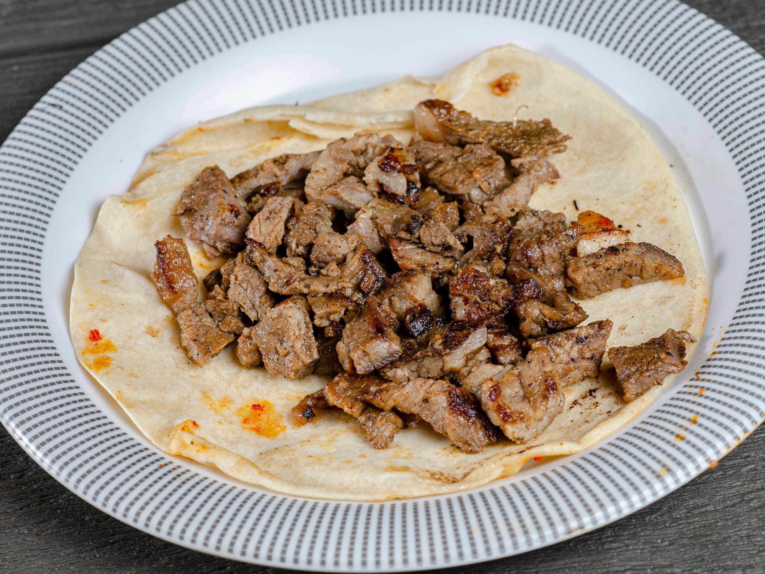 Taco de Sirloin Harina