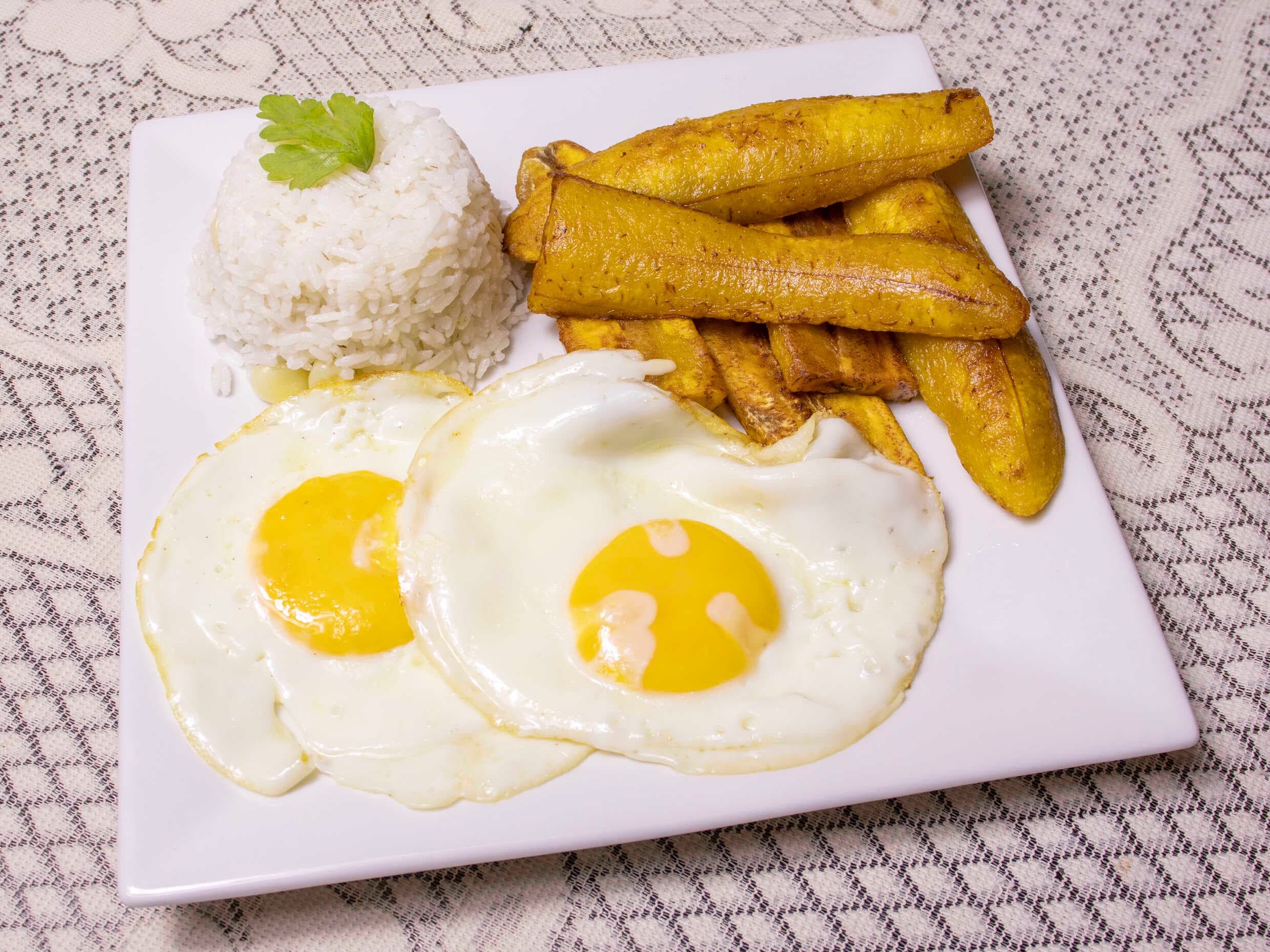 Arroz a la Cubana
