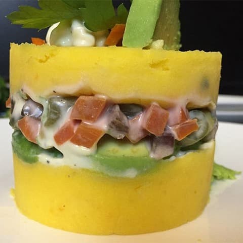 Causa Rellena Vegetales