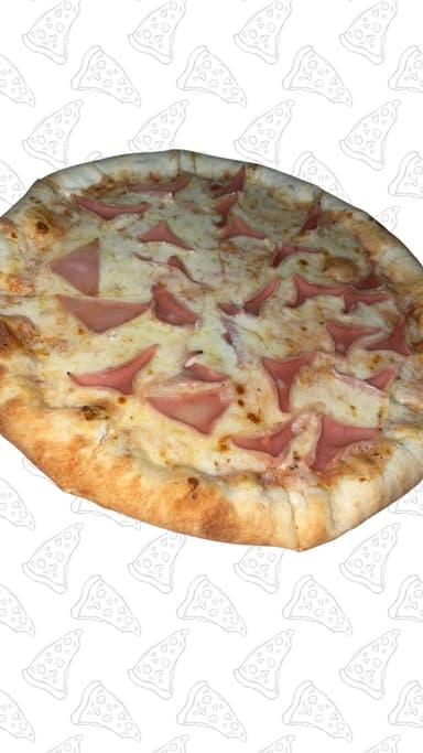 Pizza Mediana de Jamón y Queso
