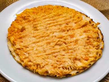 Arepa de Tela con Pollo Desmechado
