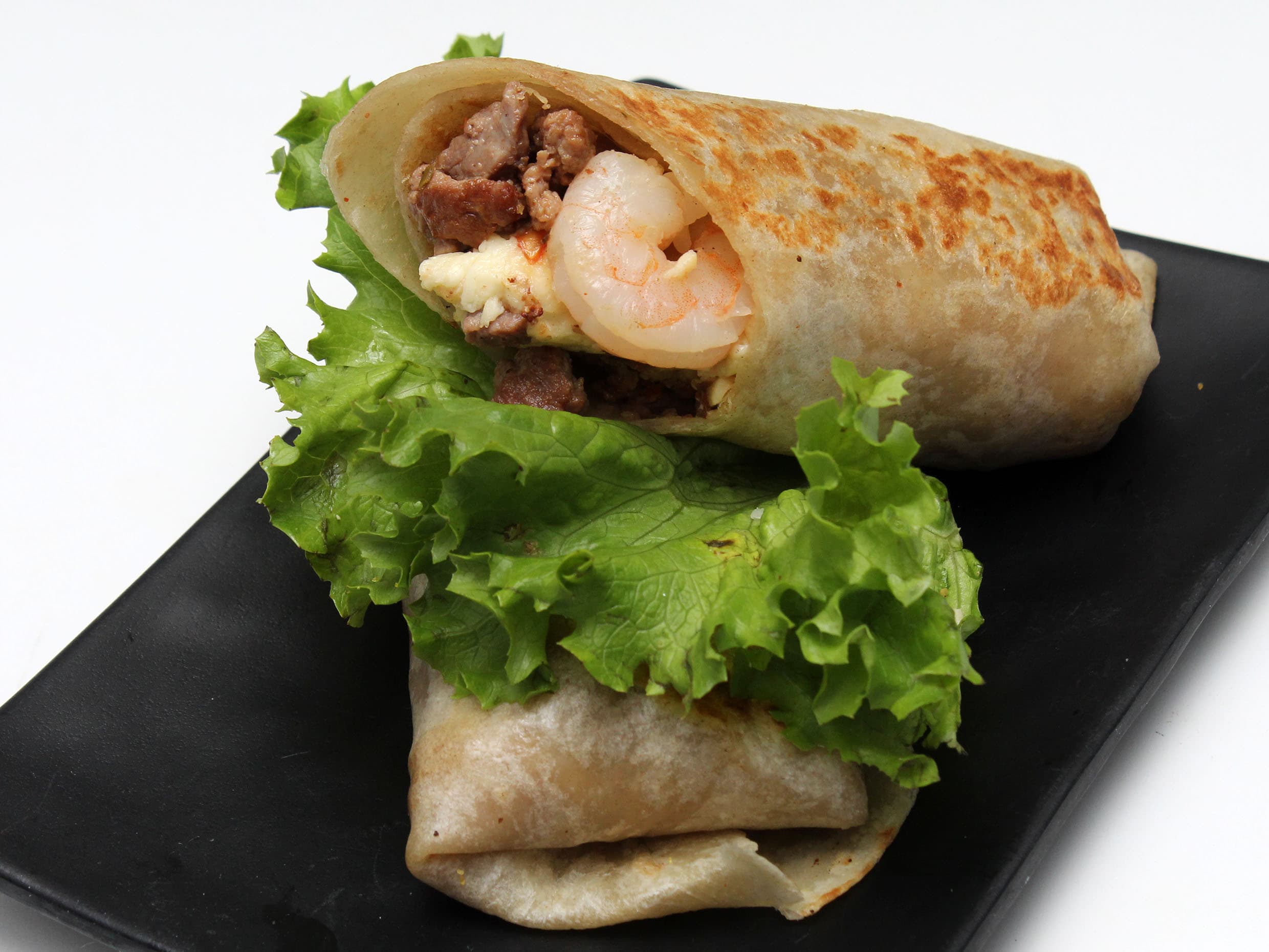 Burrito Mar y Tierra