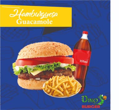 Combo Hamburguesa Guacamole