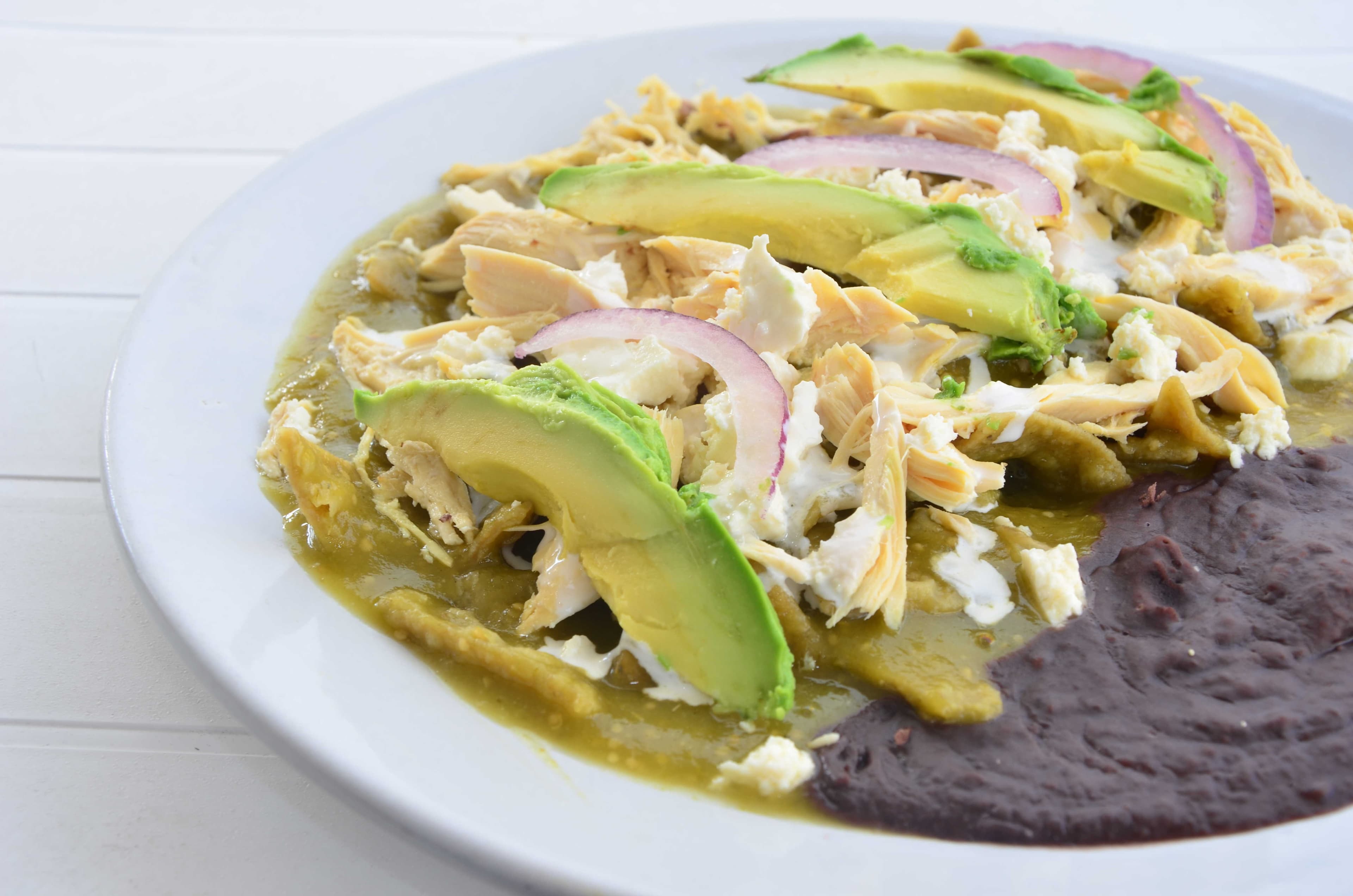 Chilaquiles con Huevo Estrellado