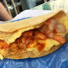 Quesadilla de pulpo enchilado