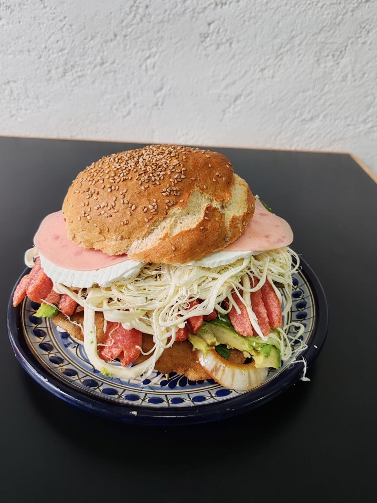 Cemita Especial Jumbo de Puerco