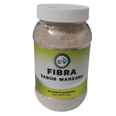 Fibra Sabor Manzana en Polvo Envase con 250 grs