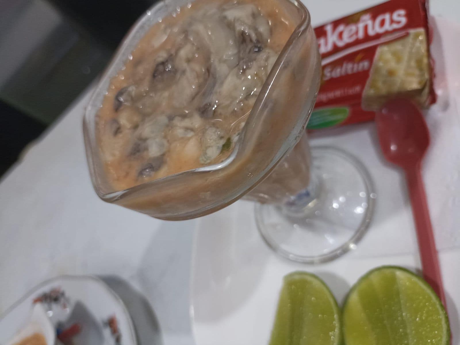 Ostras en salsa