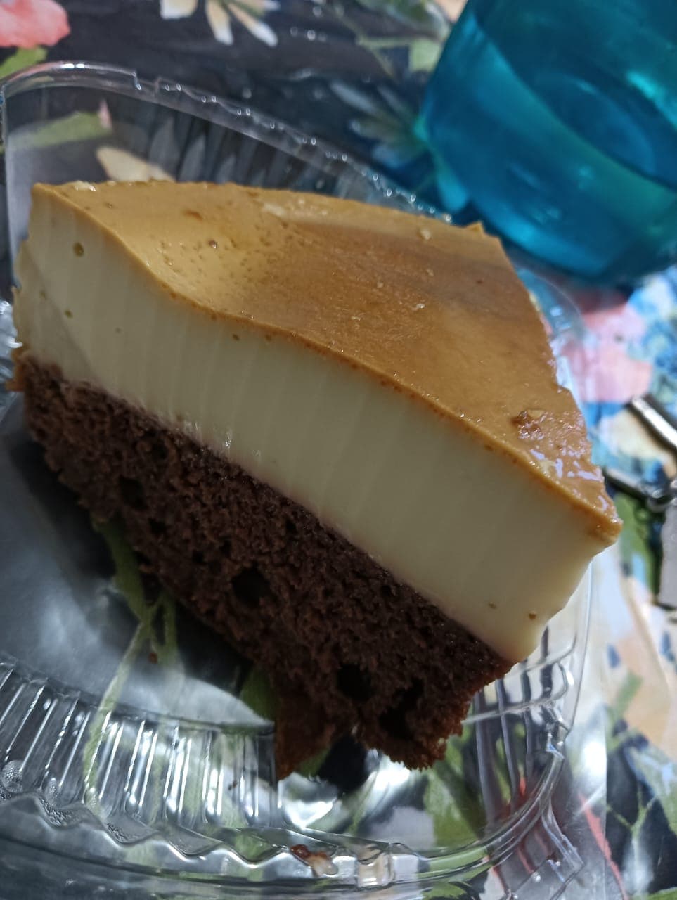 Rebanada Chocoflan