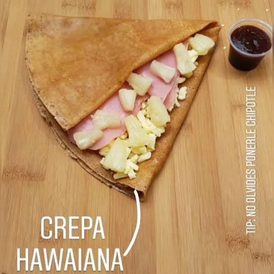 Crepa Especial Hawaiana