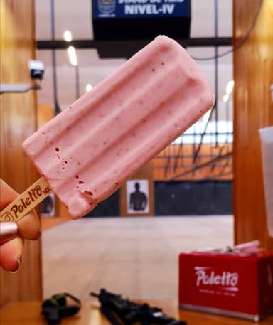 Paletta de Fresas con Crema