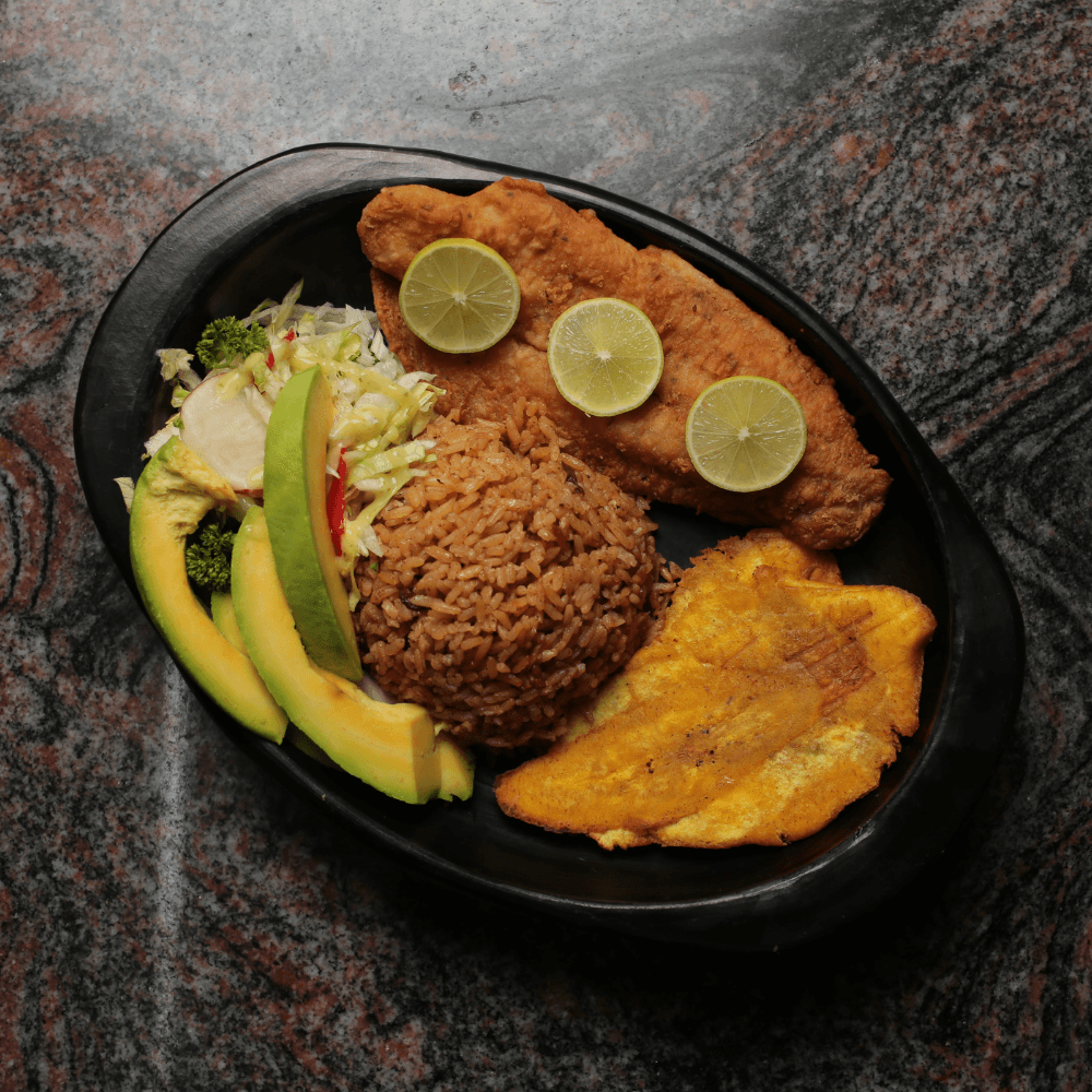 Filete de Pescado + Sopa de Pescado de 9 Onz