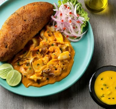 Tacu Tacu de Mariscos