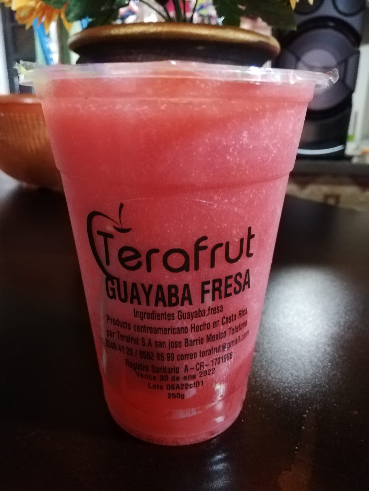 Batido de Guayaba y Fresa 12 oz