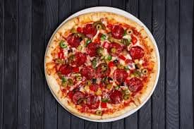 Pizza Logo Chica