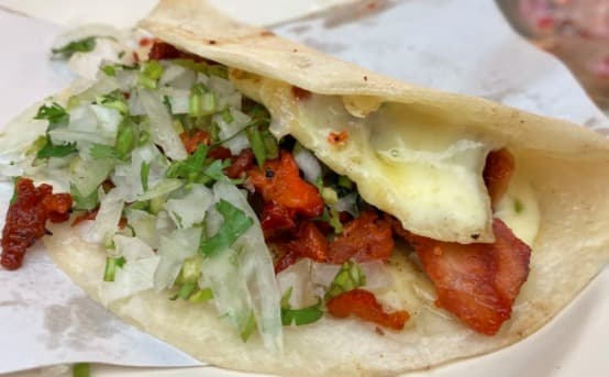 2 Tacos + Quesa + Coca