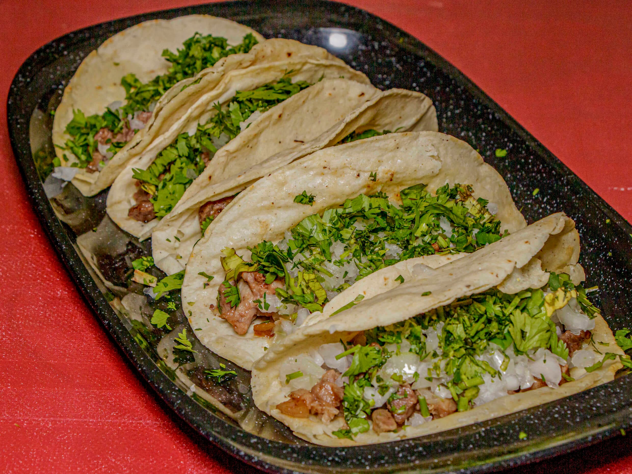 Tacos de Chorizo