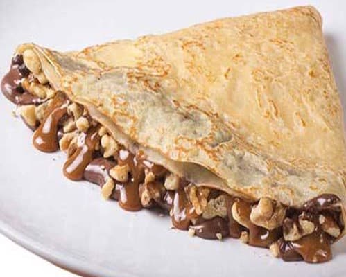 Crepas de Nutella con Nuez 3 pzas
