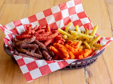 Papas a la francesa de sabores