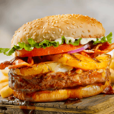 Hamburguesa Hawaiana