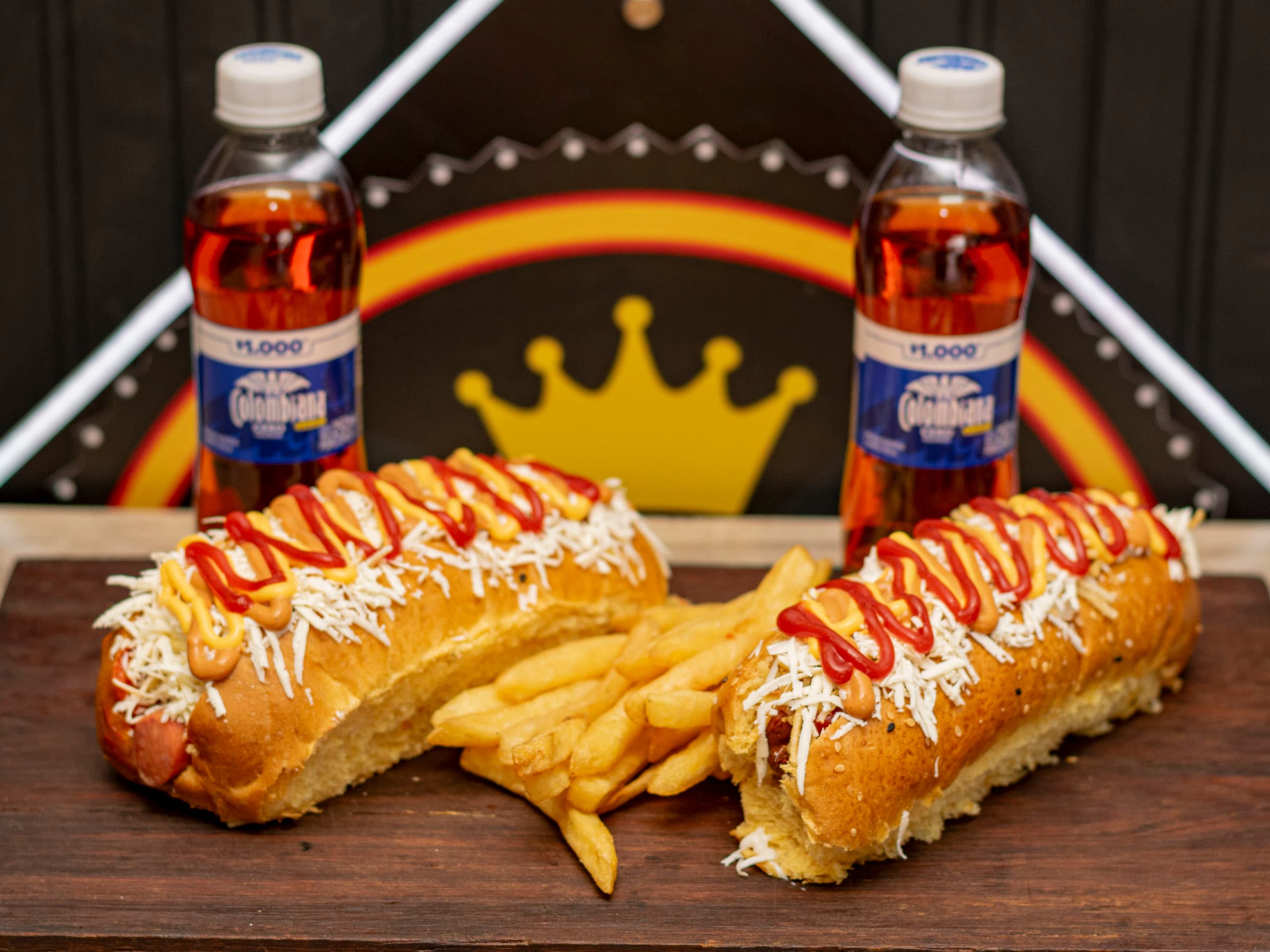 Combo Duo Perros Callejeros + Bebida + Papas Frita