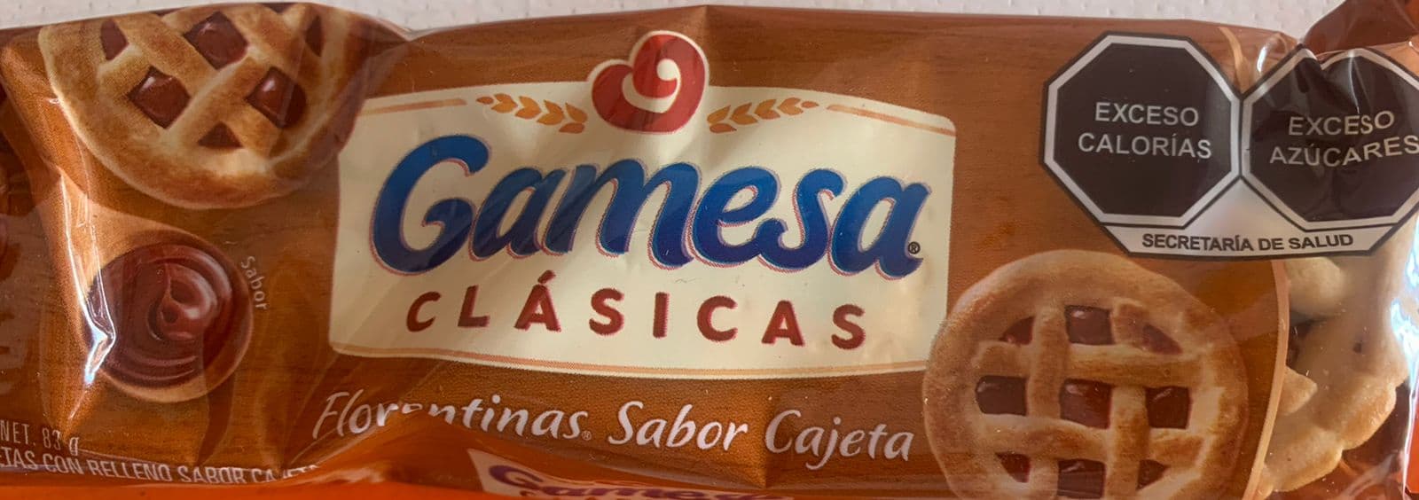 Galletas Florentinas Sabor Cajeta