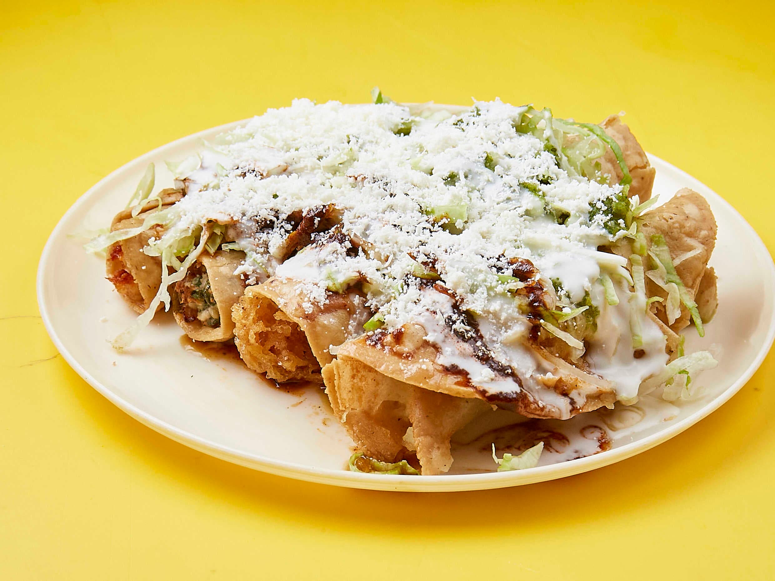 tacos de queso