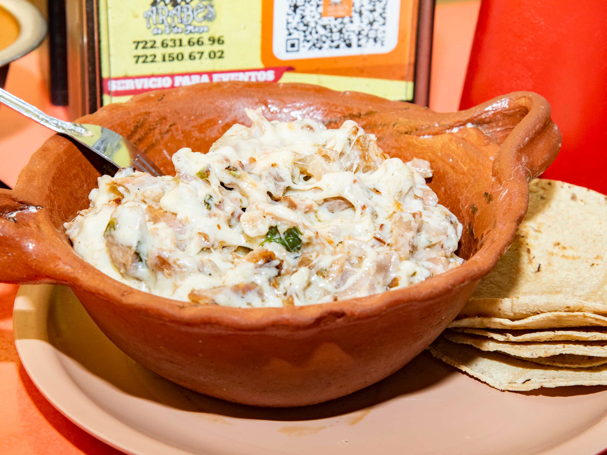 Orden de Arrachera Con Queso