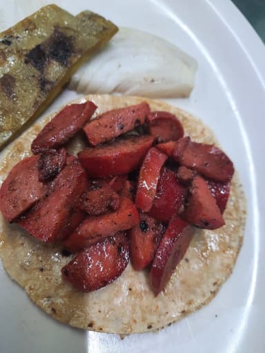 Tako de Salchichón