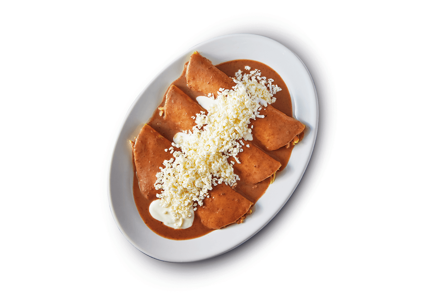 Enfrijoladas 3 Piezas