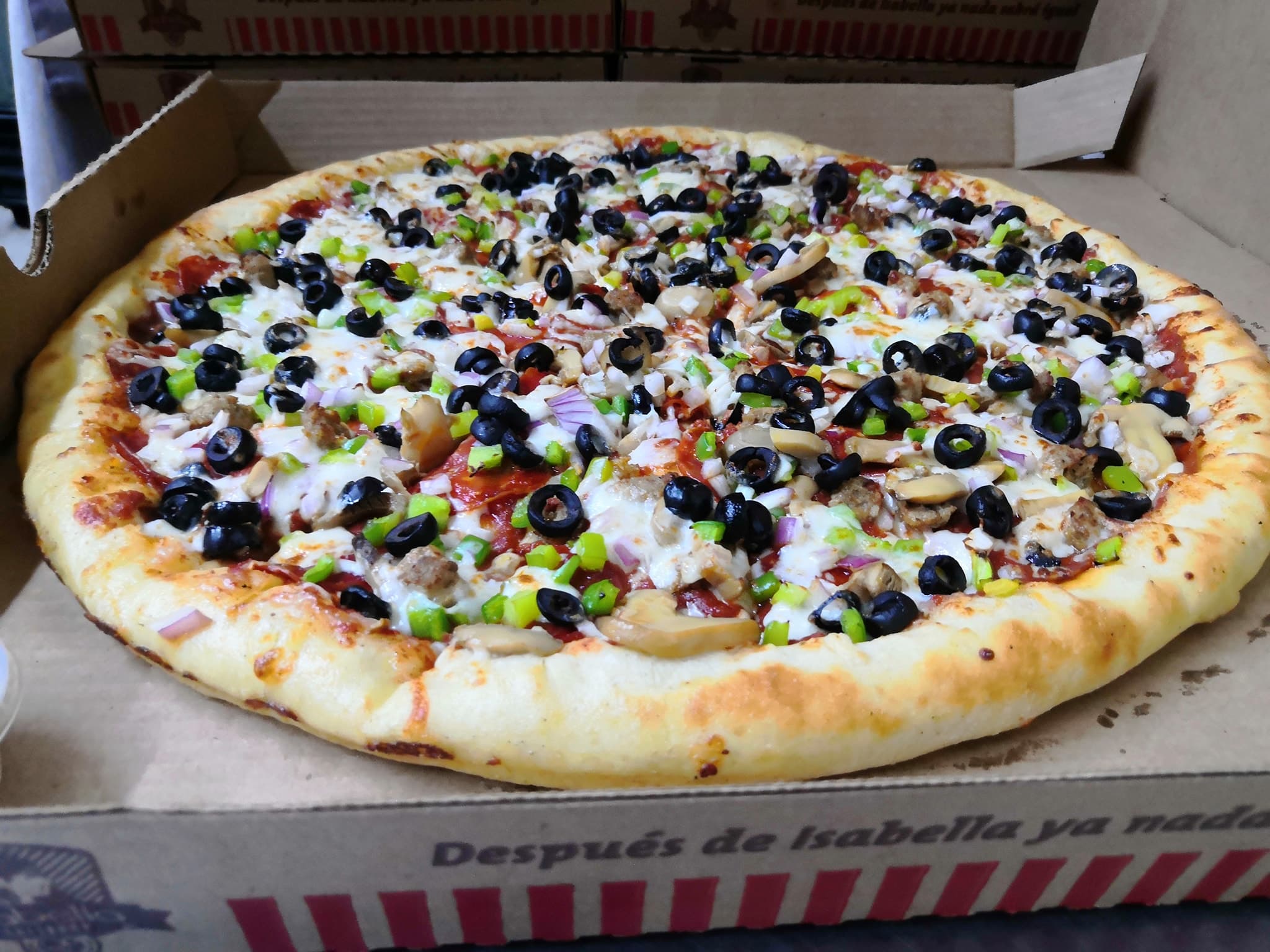 Pizza Mediana Suprema.